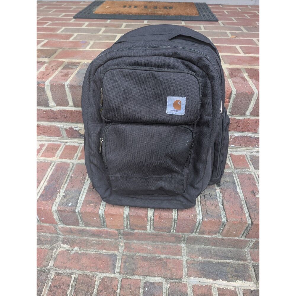 Carhartt 28L Dual-Compartment Backpack Black Laptop Bag